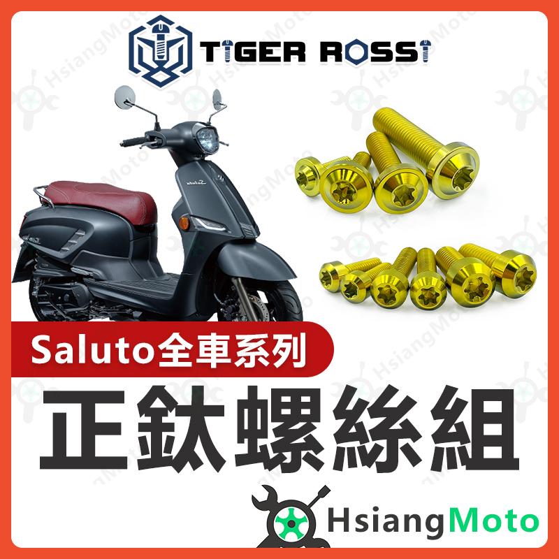 【翔好機車】Saluto 螺絲 金色 鈦螺絲 鈦合金螺絲 鐵板牙 車殼螺絲 空濾螺絲 鐵板牙螺絲 Saluto改裝