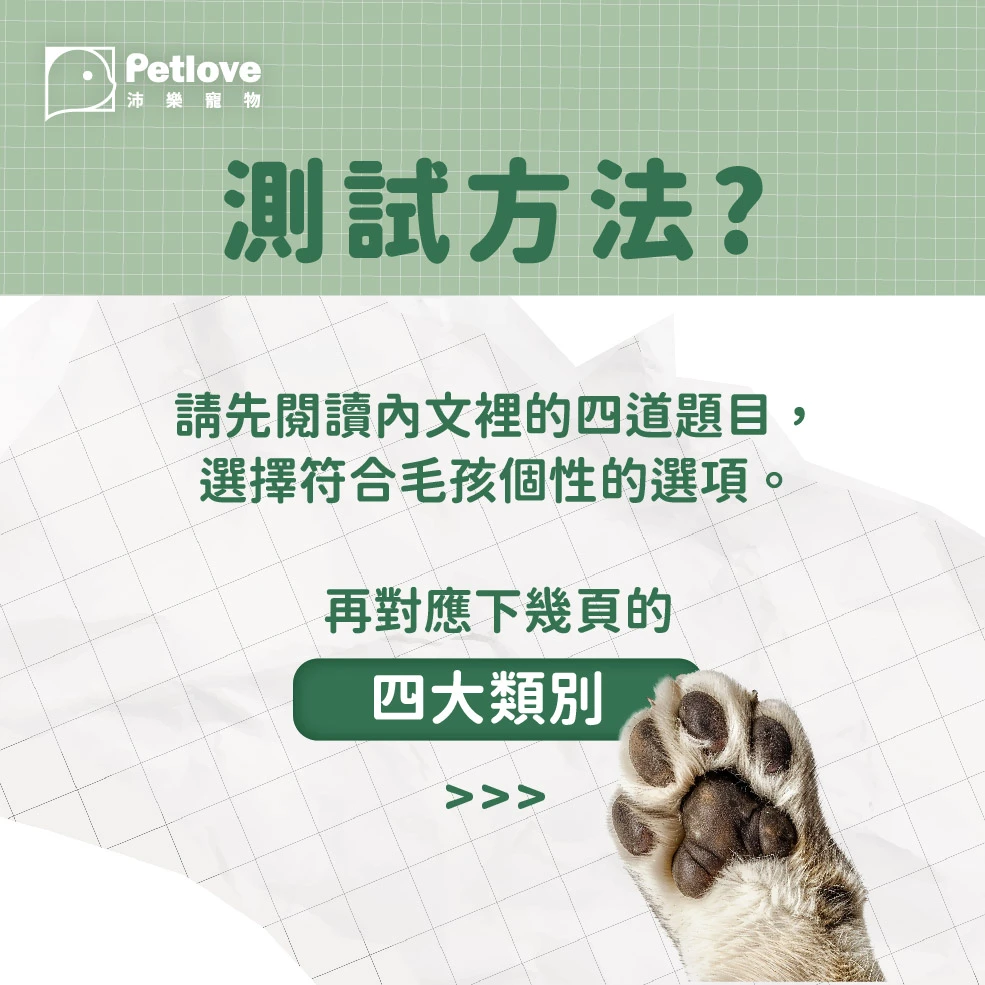 毛孩 MBTI 測驗|狗狗貓咪性格小測驗