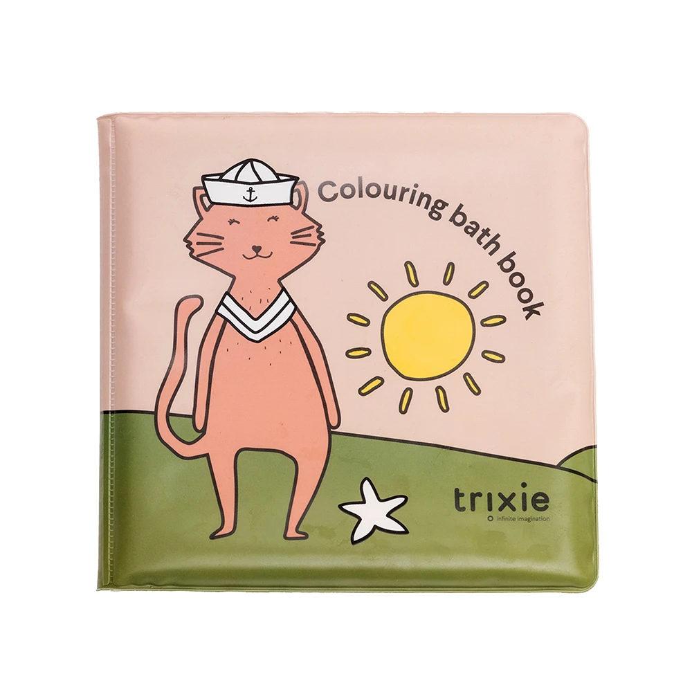 【比利時Trixie】畫畫變色洗澡書