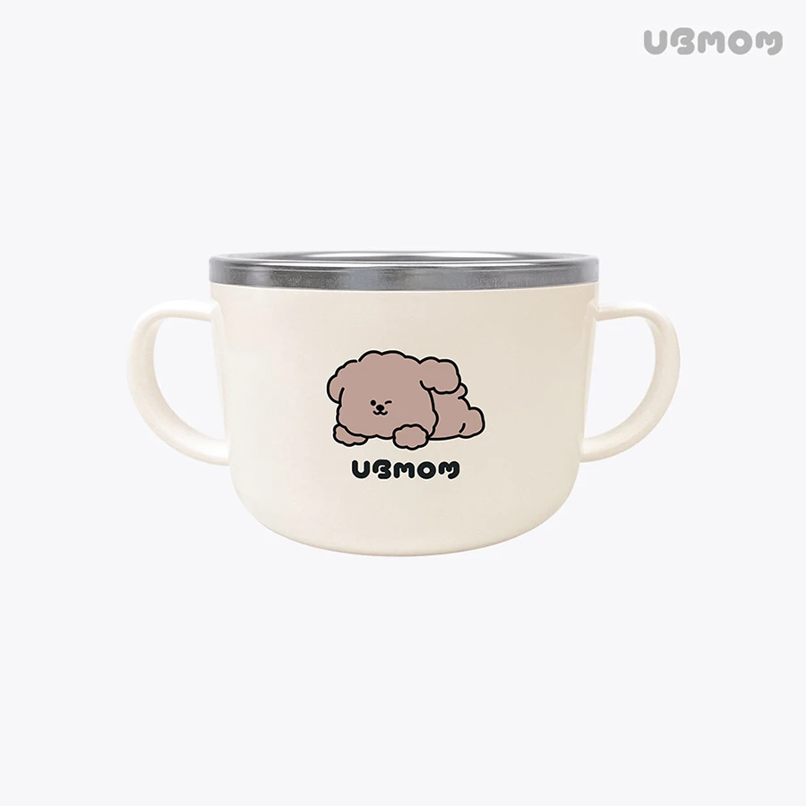 【韓國UBMOM】可可狗不鏽鋼餐碗