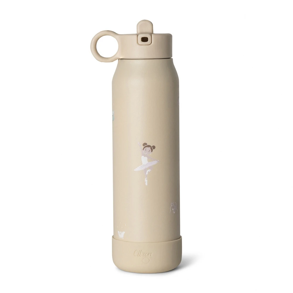 【Citron】三層保溫瓶_350ml_芭蕾女孩