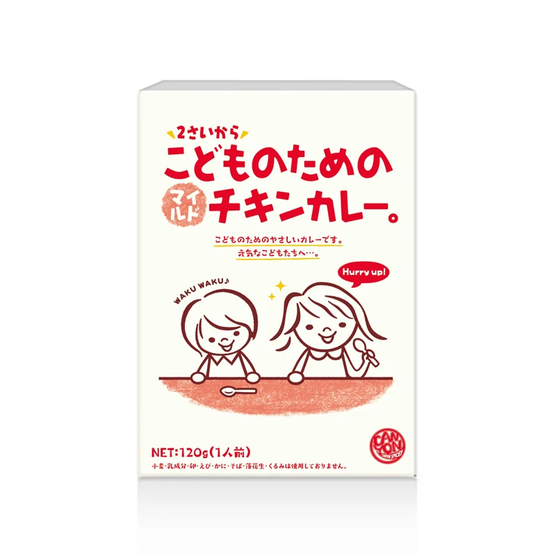 【日本CANYON】兒童咖哩調理包120g-雞肉咖哩