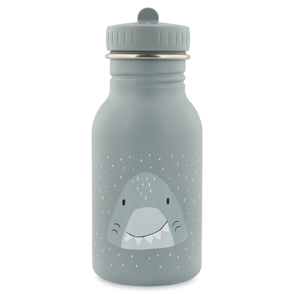 【比利時Trixie】動物愛喝水隨身瓶350ml-嘟嘟鯊魚