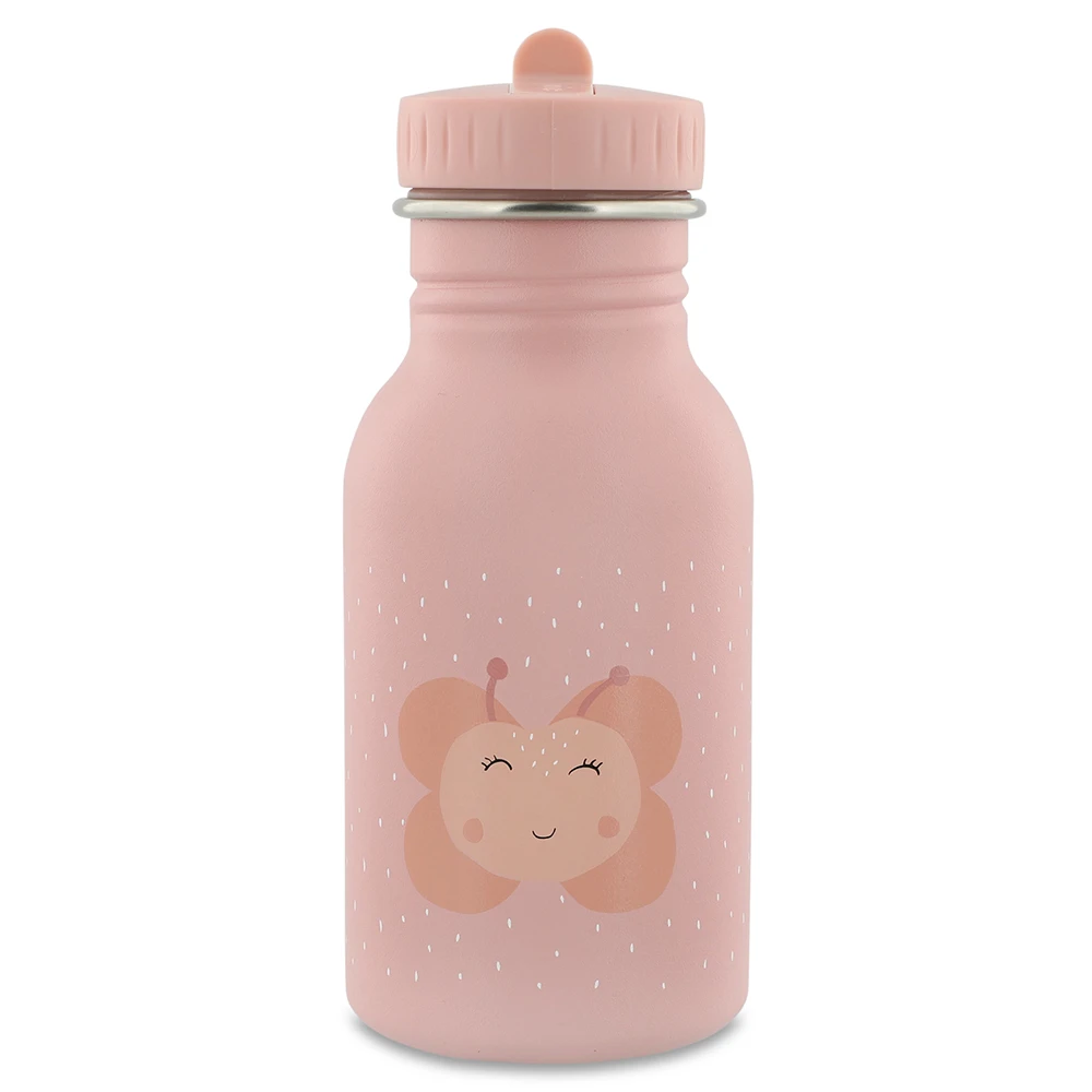 【比利時Trixie】動物愛喝水隨身瓶350ml-翩翩蝴蝶