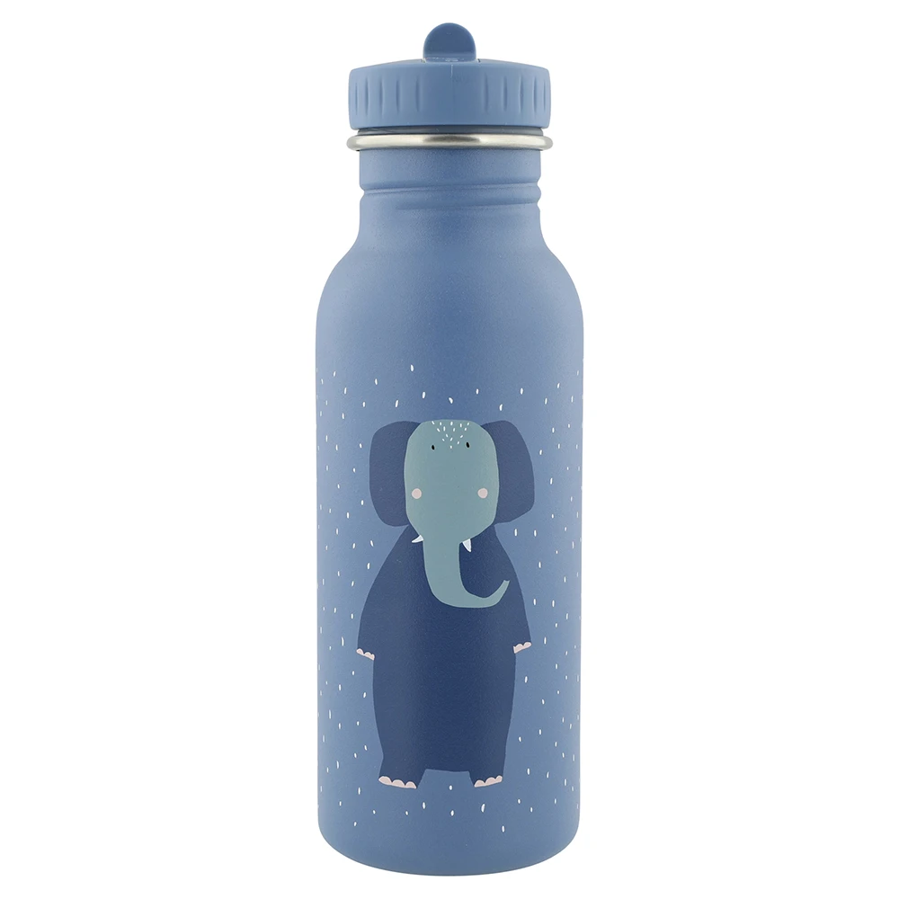 【比利時Trixie】動物愛喝水隨身瓶500ml-逗趣小象