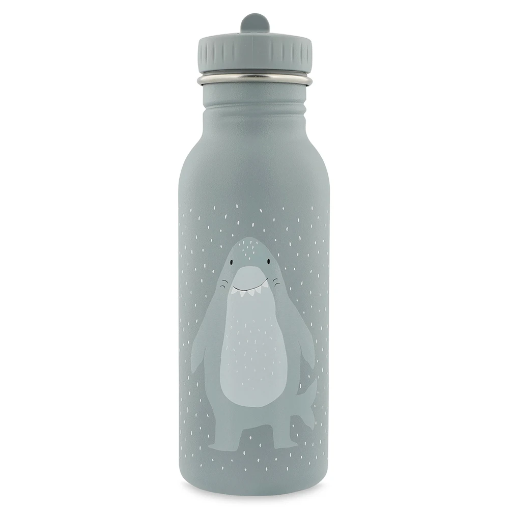 【比利時Trixie】動物愛喝水隨身瓶500ml-嘟嘟鯊魚
