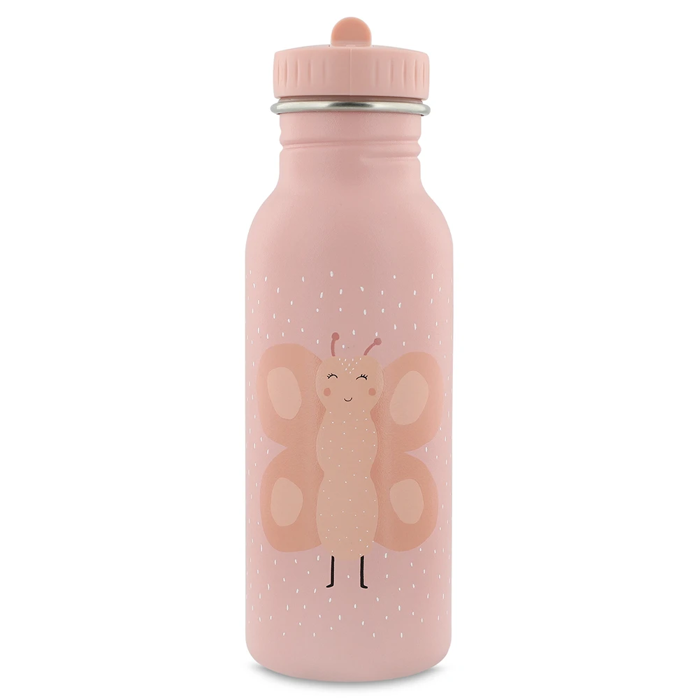 【比利時Trixie】動物愛喝水隨身瓶500ml-翩翩蝴蝶