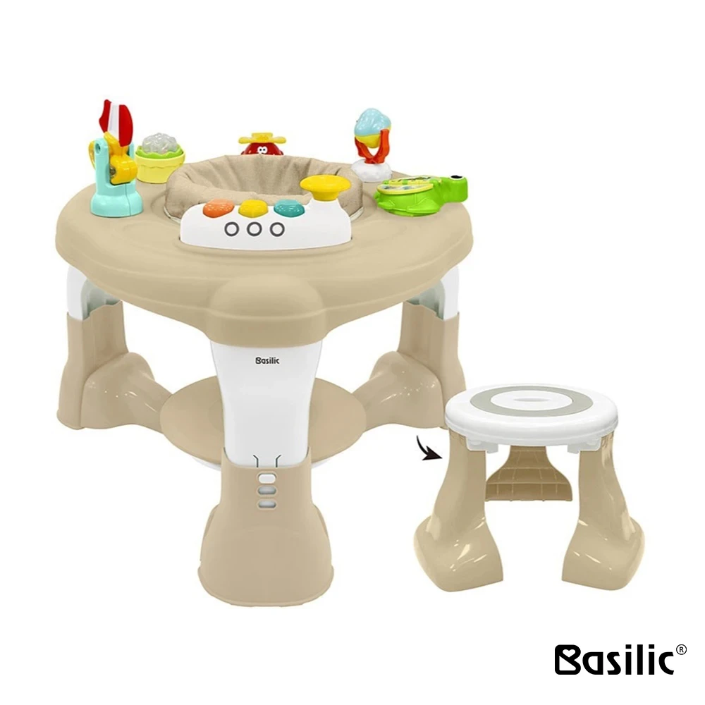【Basilic】貝喜力克多功能成長型遊戲桌-第二代