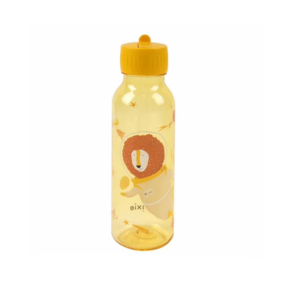 【比利時Trixie】動物愛喝水輕透瓶500ml-陽光獅子