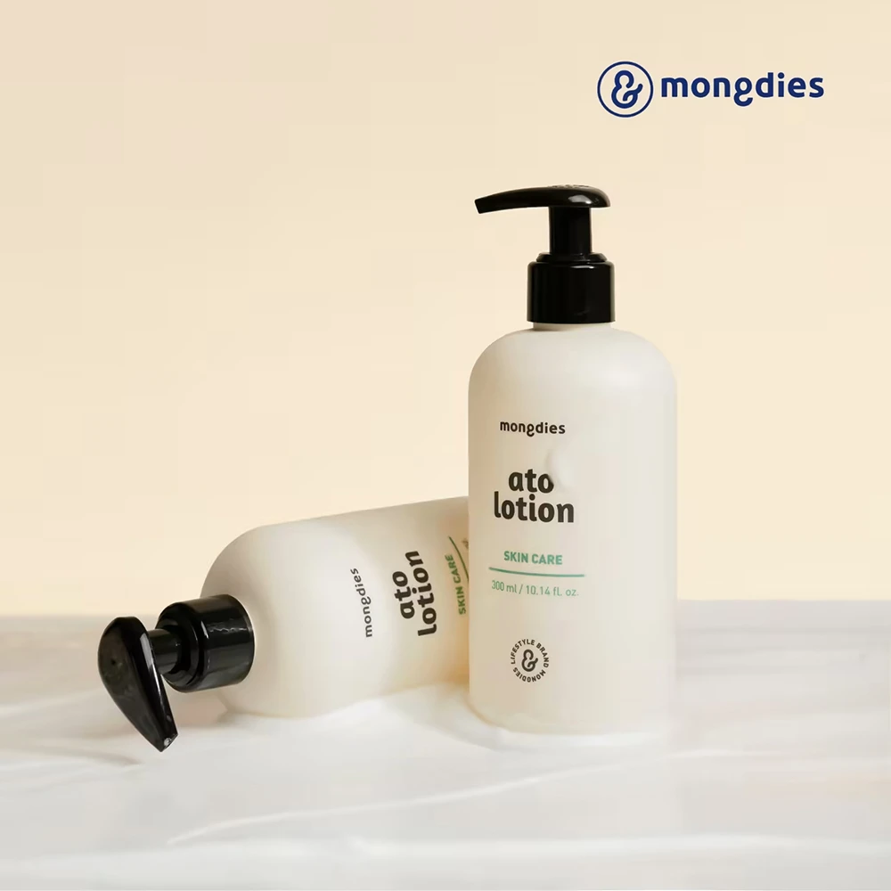 【韓國mongdies】燕麥益生菌寶寶保濕乳液(300ml)