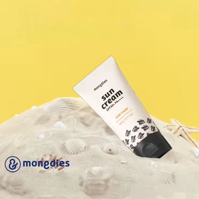 【韓國mongdies】燕麥益生菌保濕防曬乳SPF50+PA++++(60g)
