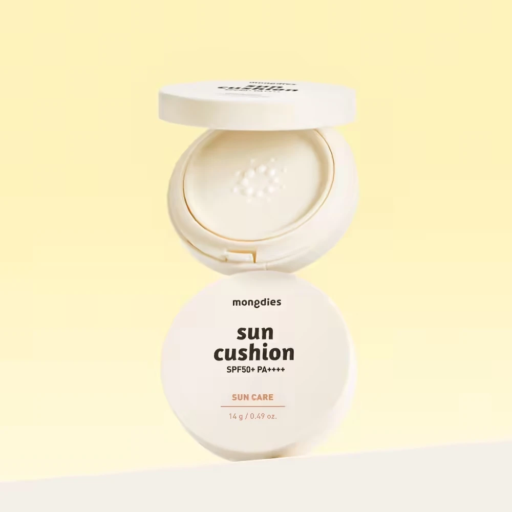 【韓國mongdies】燕麥益生菌保濕防曬粉餅 SPF50+PA++++(14g)