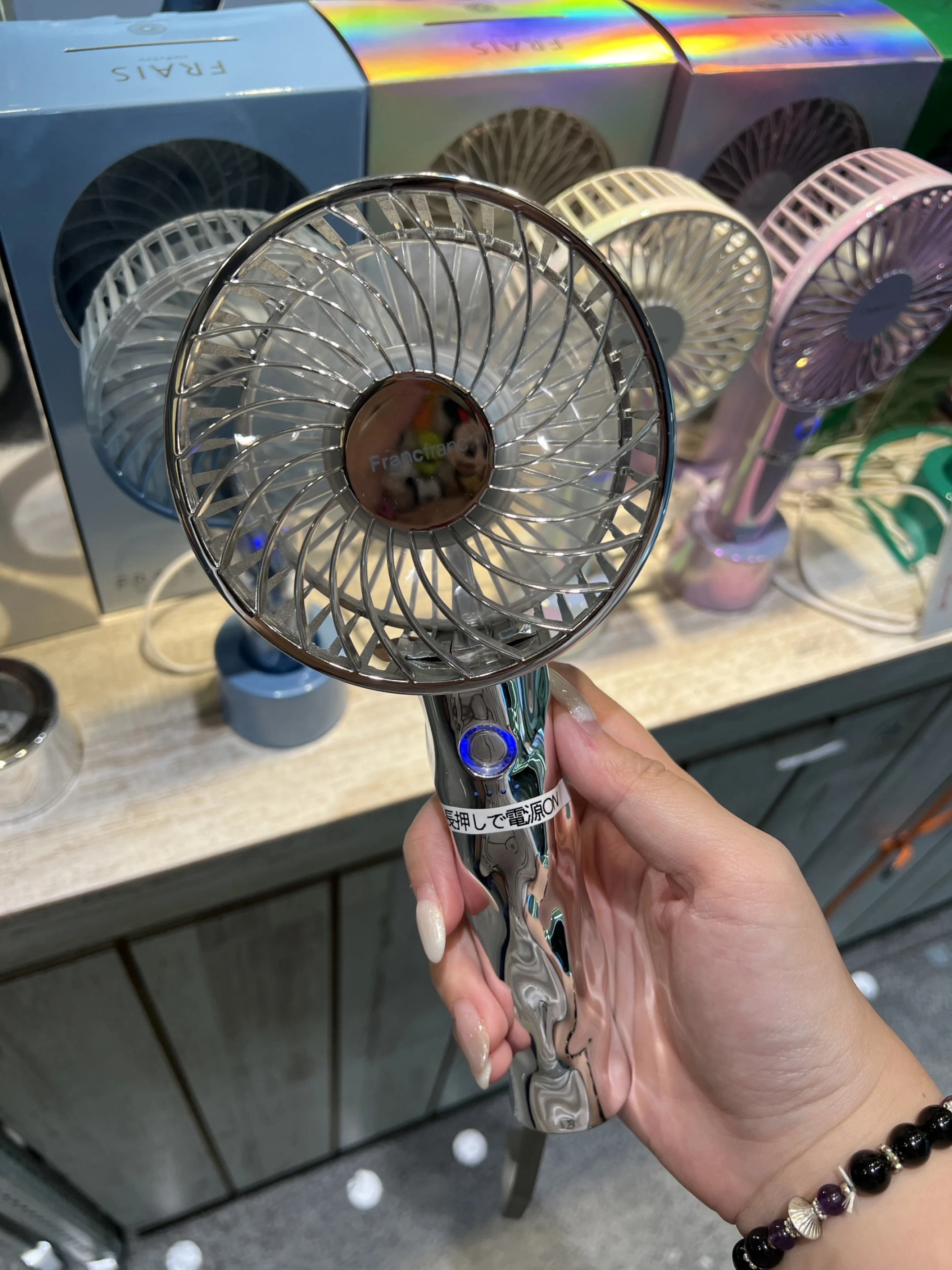 日本 Francfranc 每年夏天熱賣 手持風扇