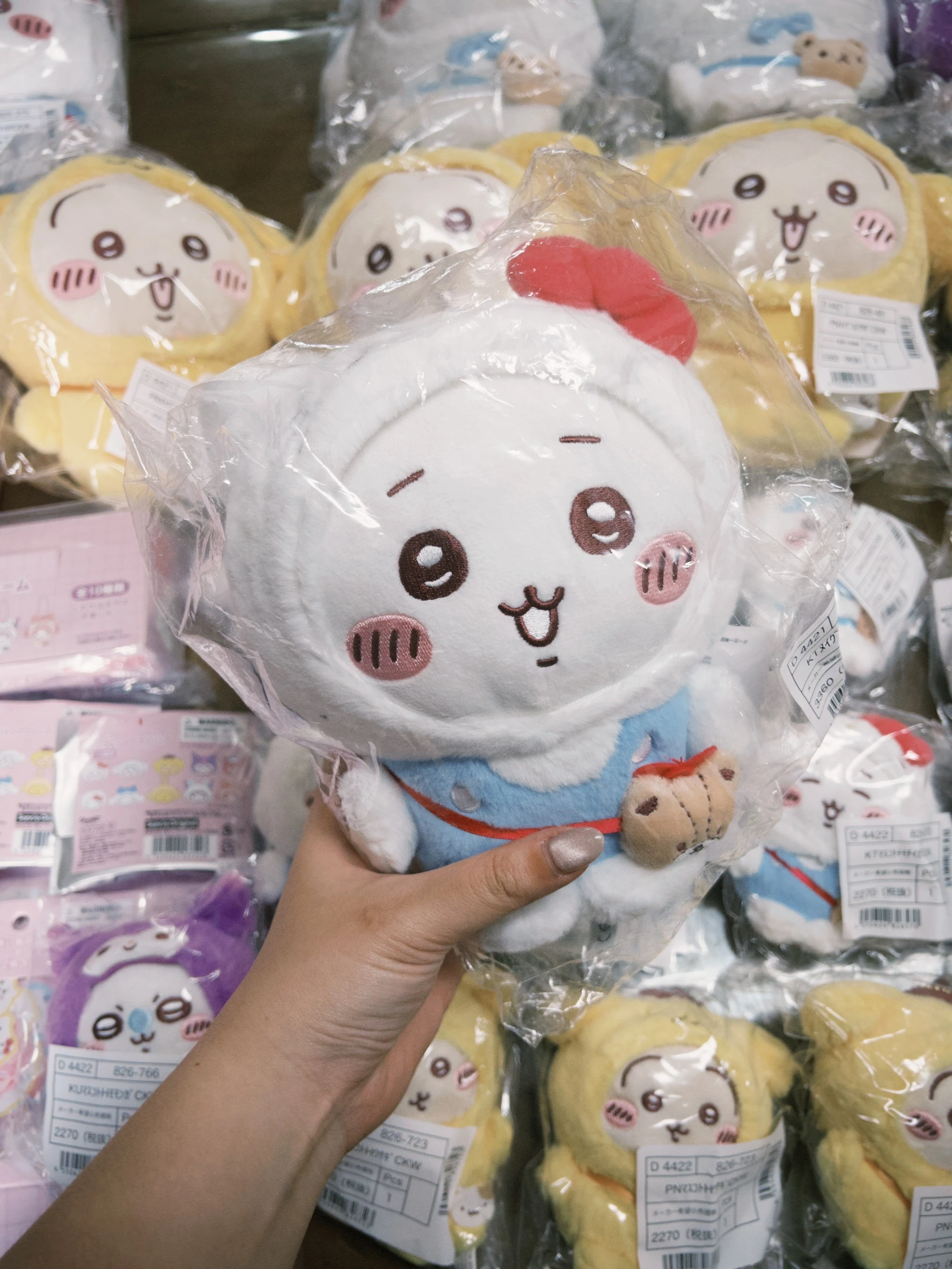 日本 吉伊卡哇 x 三麗鷗 限量聯名 吉伊 Kitty 娃娃
