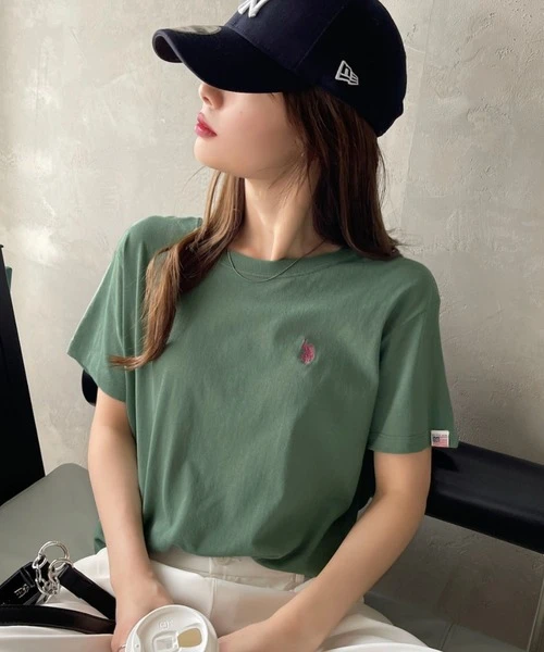 日本 U.S. POLO ASSN 別注款 經典刺繡短袖上衣