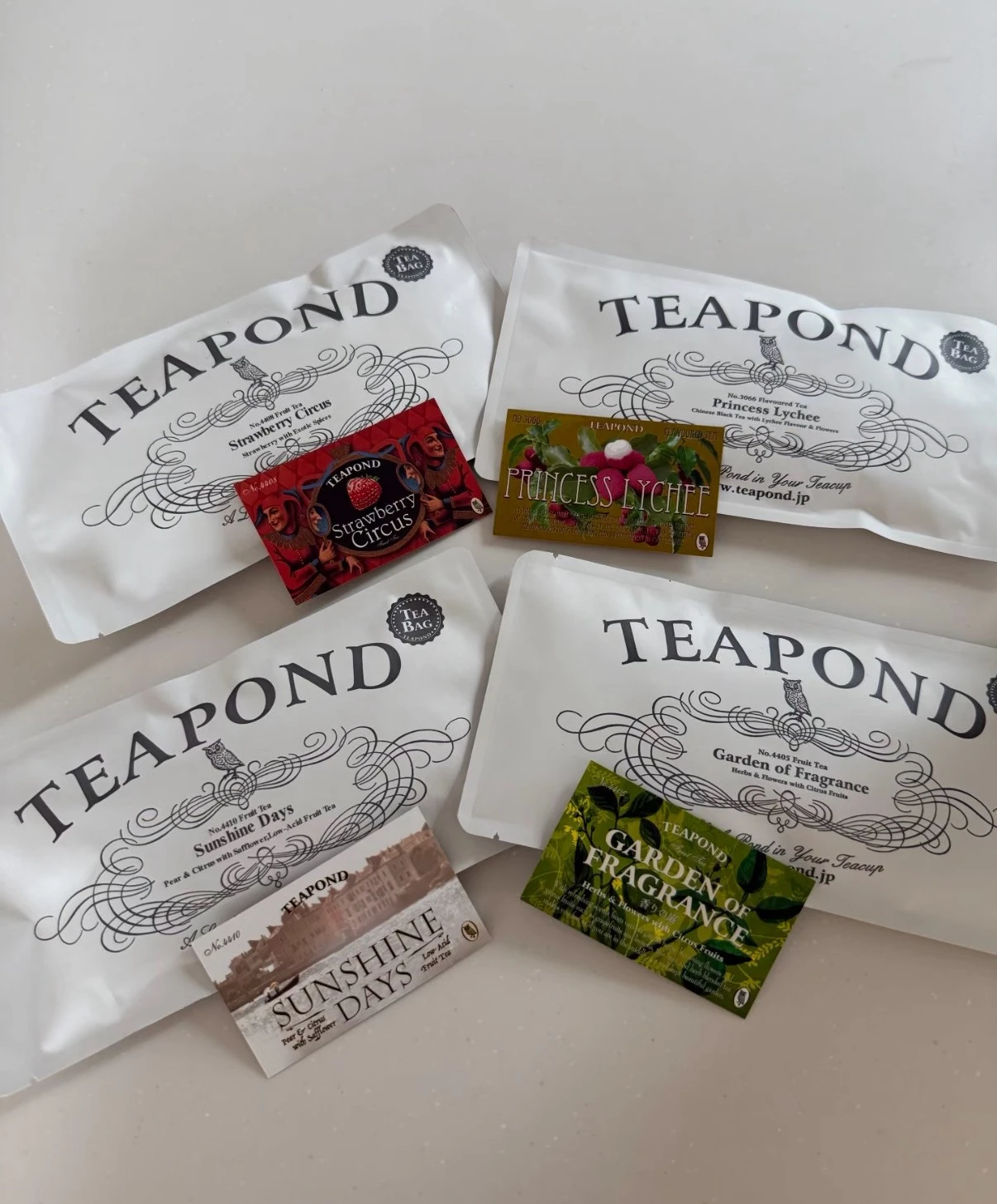 日本 TEAPOND 果茶系列｜無咖啡因果香茶