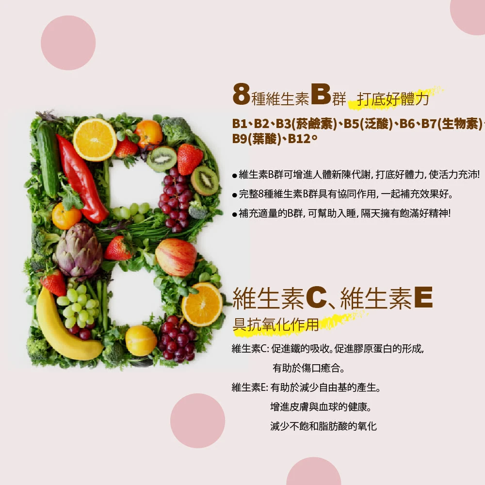 三多 女性芝麻鎂複方錠60錠 成分介紹-3