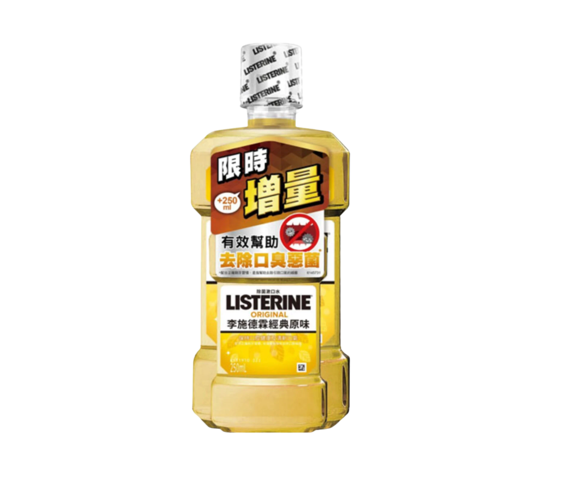 【李施德霖】除菌漱口水 經典原味 限時增量組 (750ml+250ml)