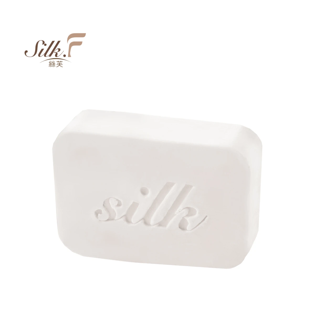 【Silk.F】絲芙真蠶絲白麝香蠶絲蛋白皂100g