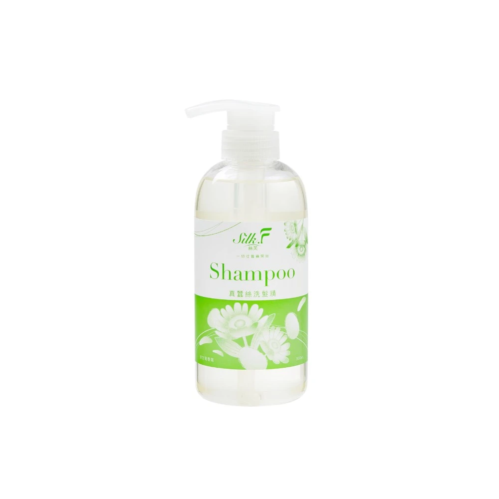 【團購專屬優惠】100瓶箱購組 Silk.F 絲芙真蠶絲清新洋甘菊洗髮精500ml