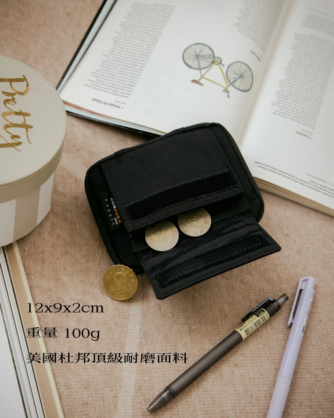 《排單現貨2-3天》CORDURA考杜拉錢包┃機能布 多格層