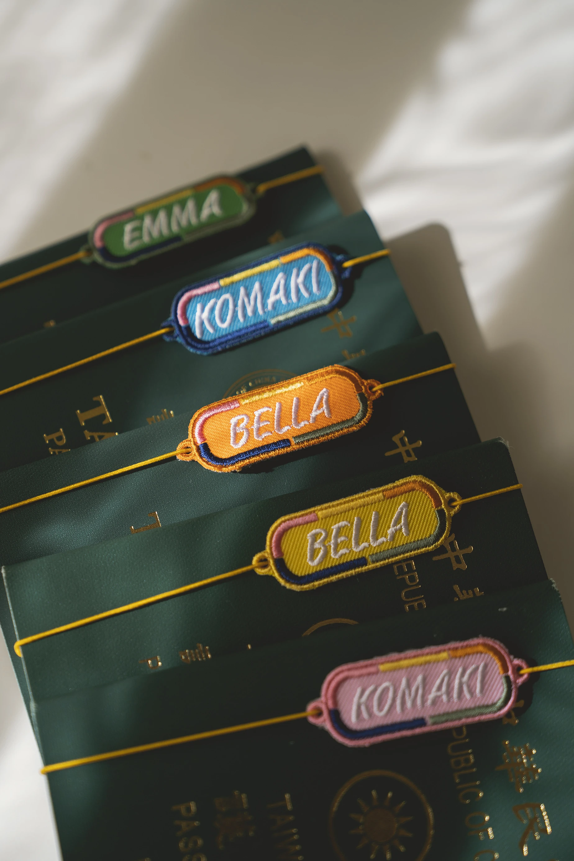 comoor護照姓名標籤