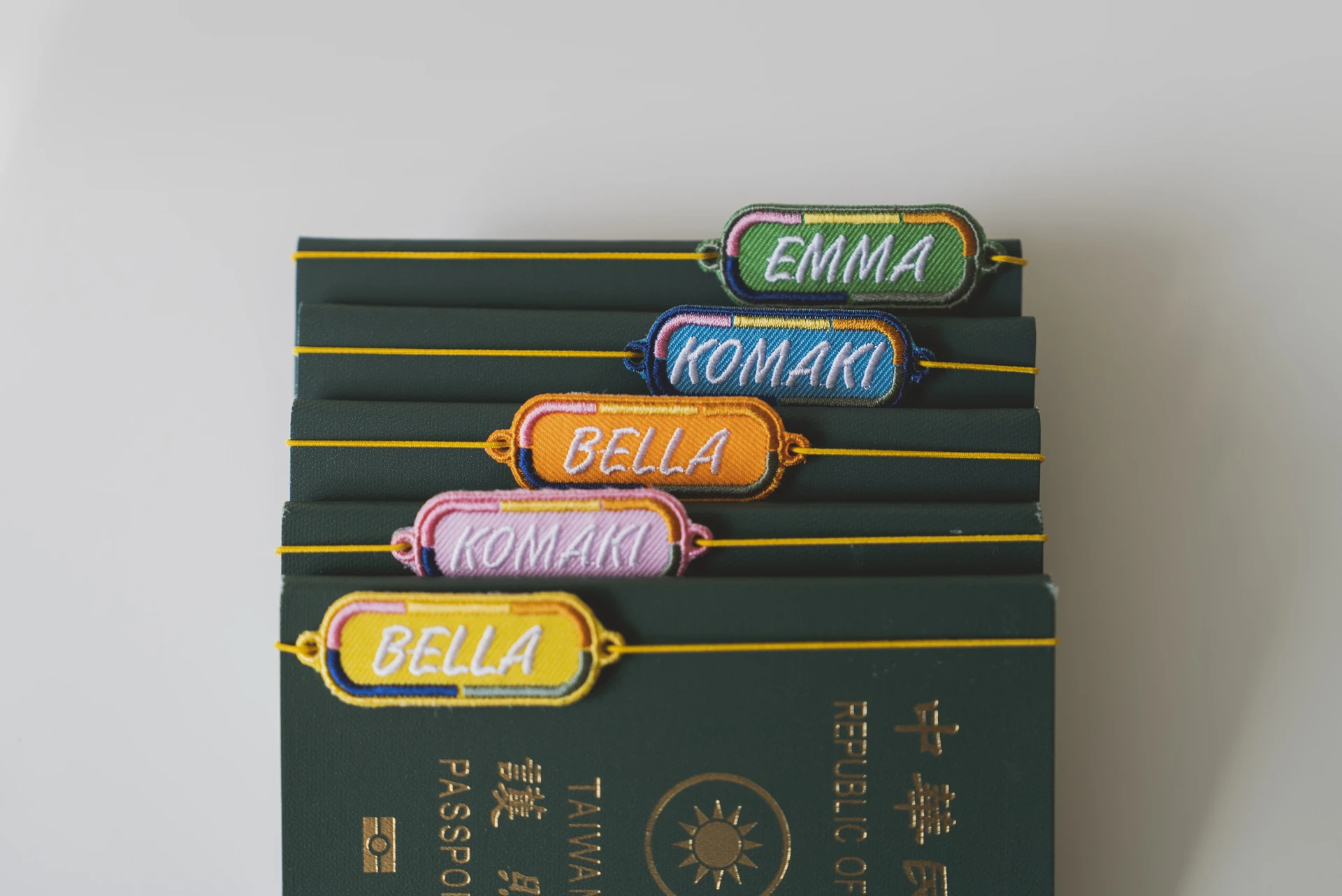 comoor護照姓名標籤