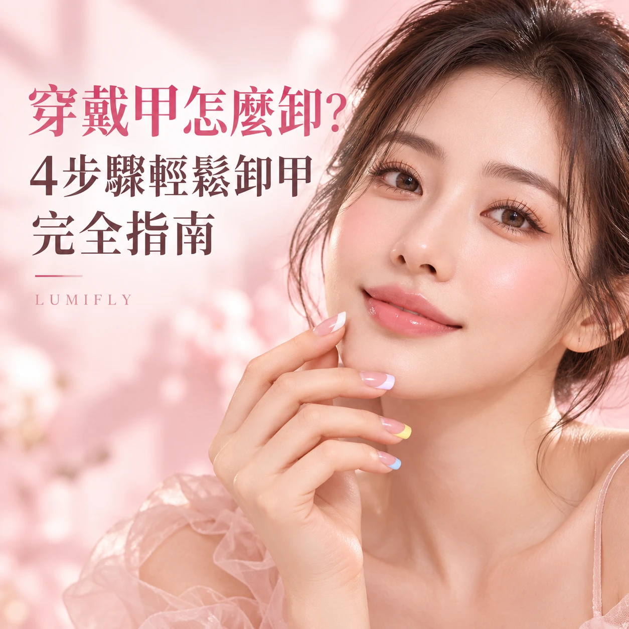 穿戴甲怎麼卸？4步驟輕鬆卸甲完全指南｜LUMIFLY 熹蝶