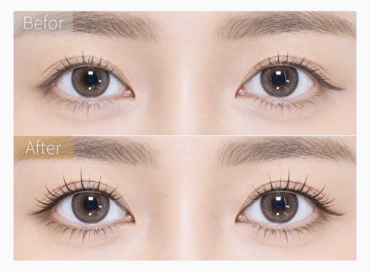 眼睛對比圖