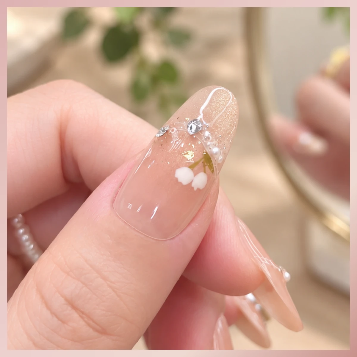 【中橢】花間寶石（手工繪製質感穿戴甲）