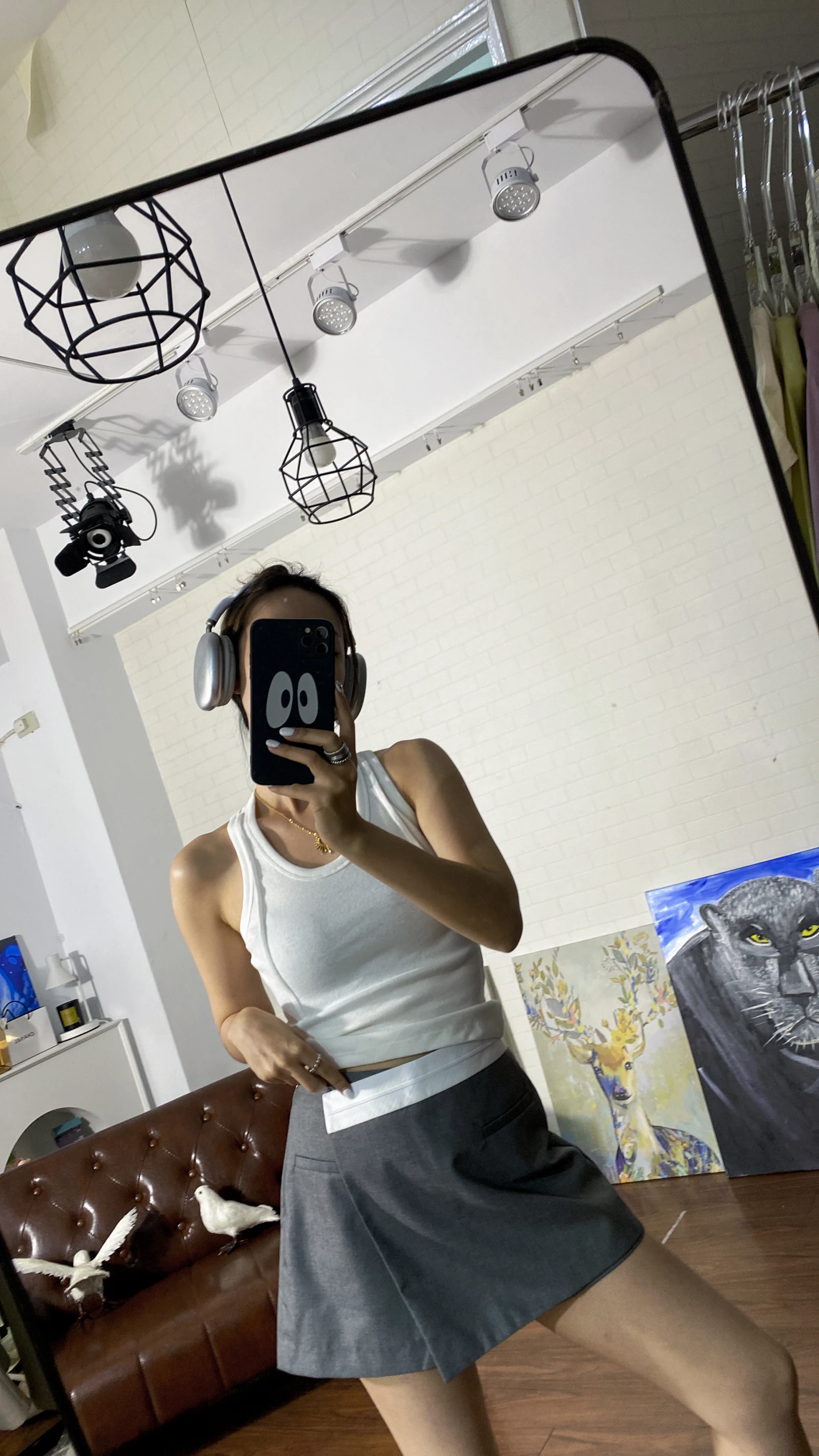 韓國大挖背削肩背心