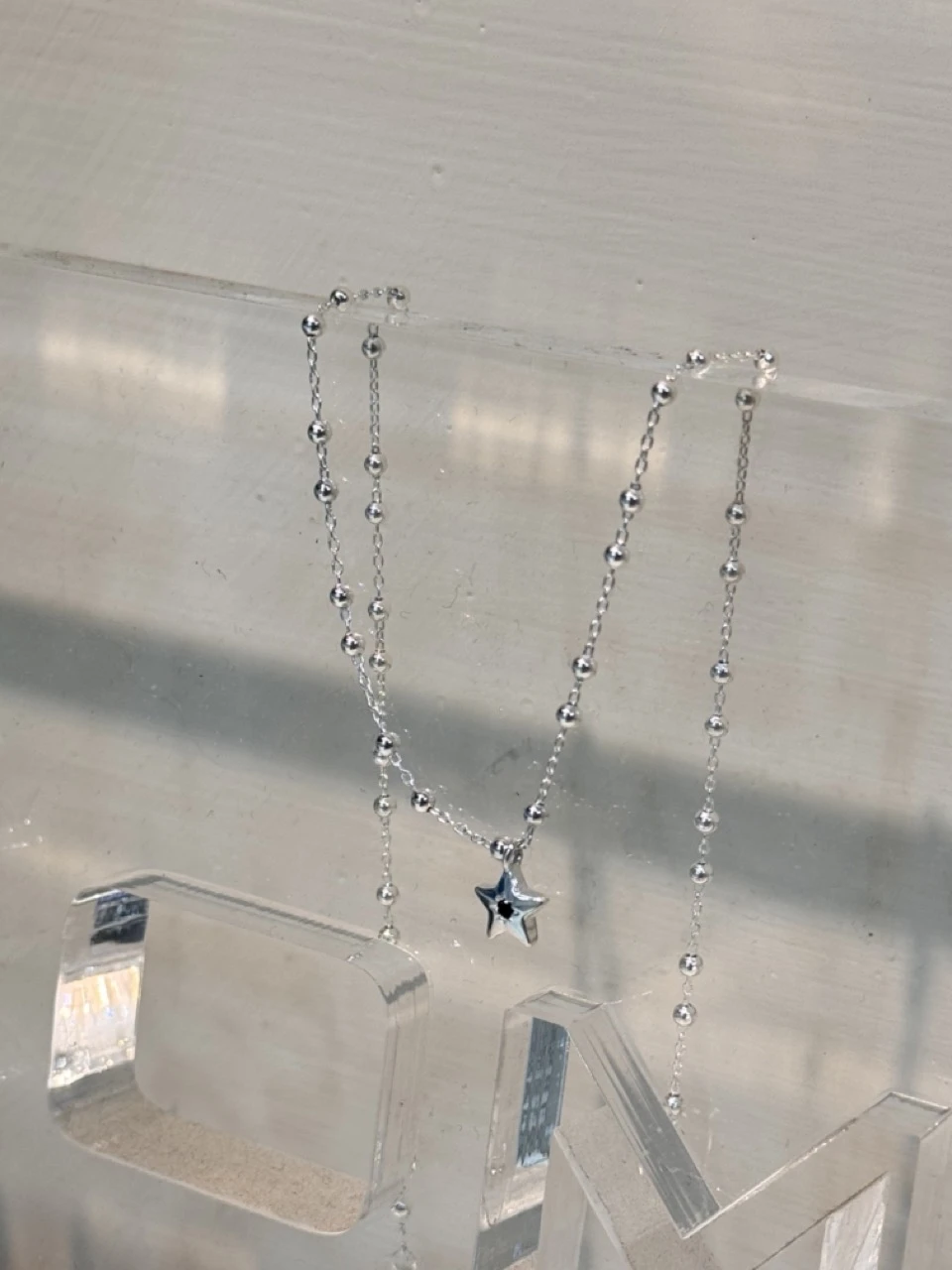 鏤空小星項鍊