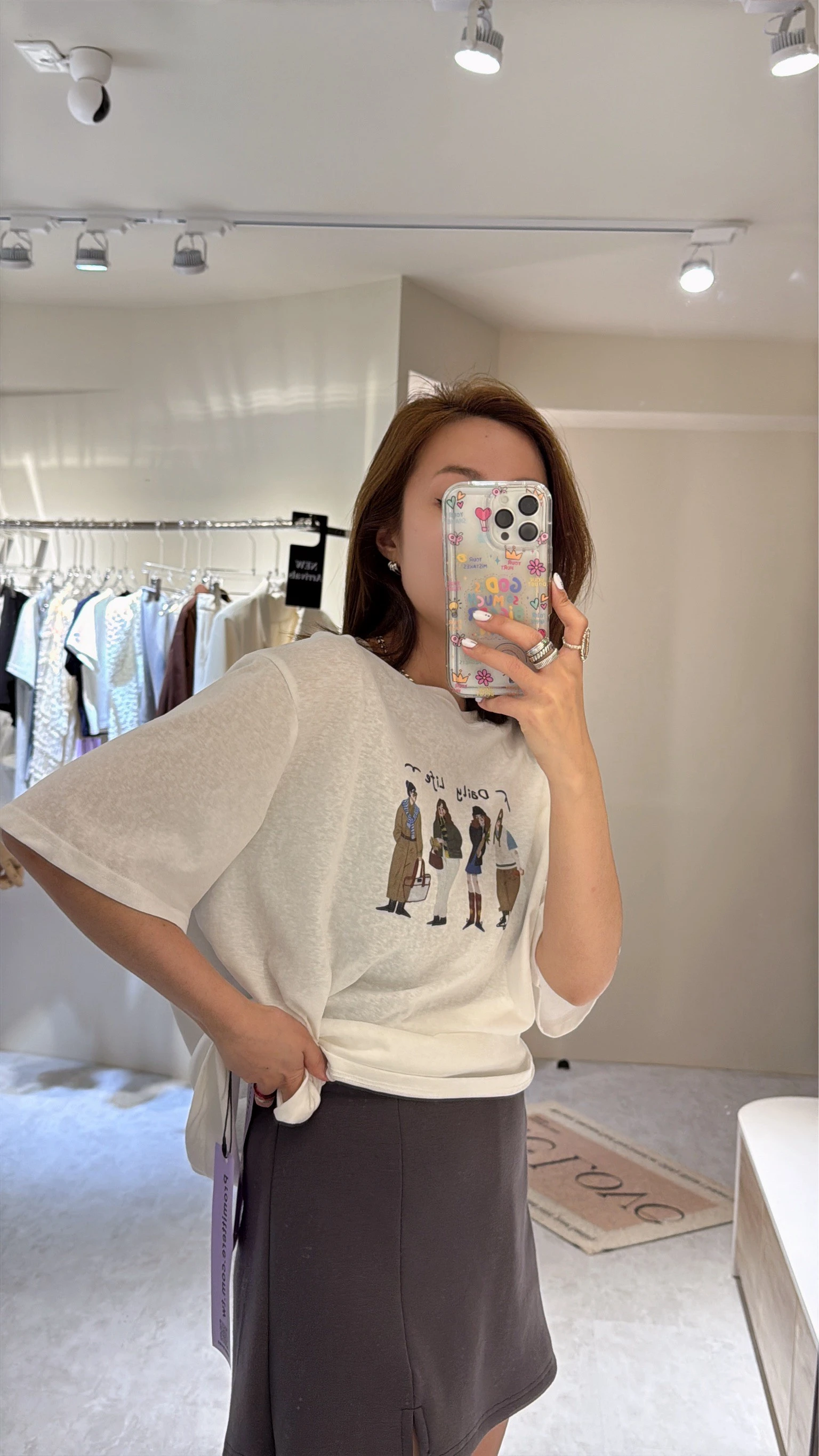 OOTD涼感t