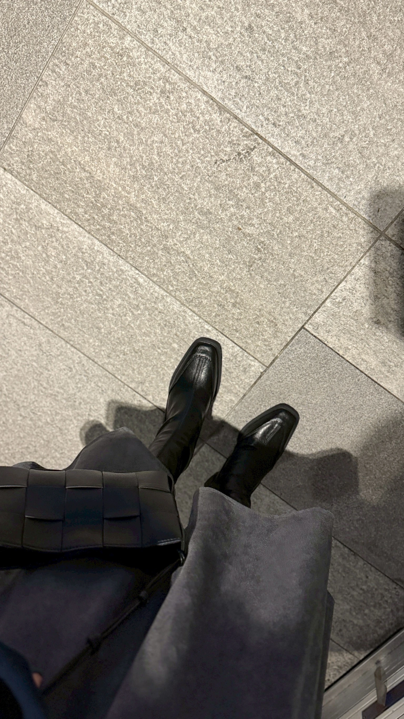摩登cool女孩粗跟短靴