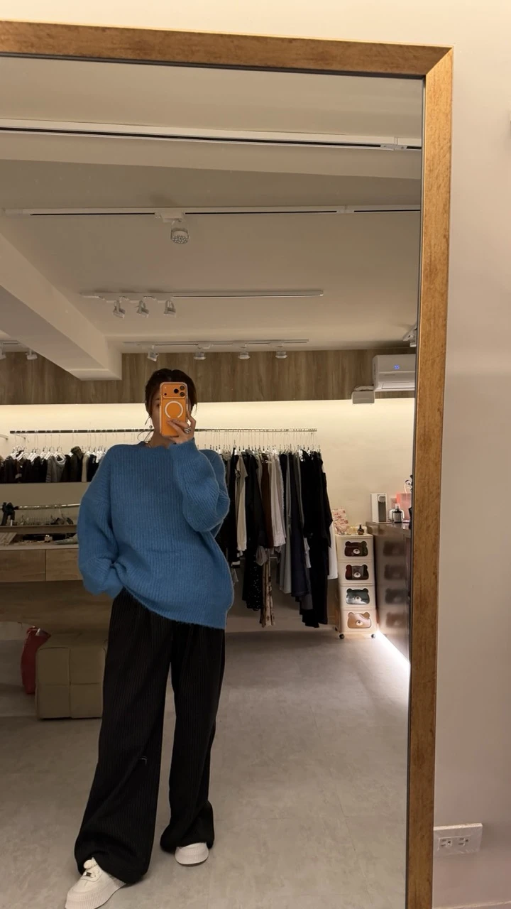 彩色毛衣