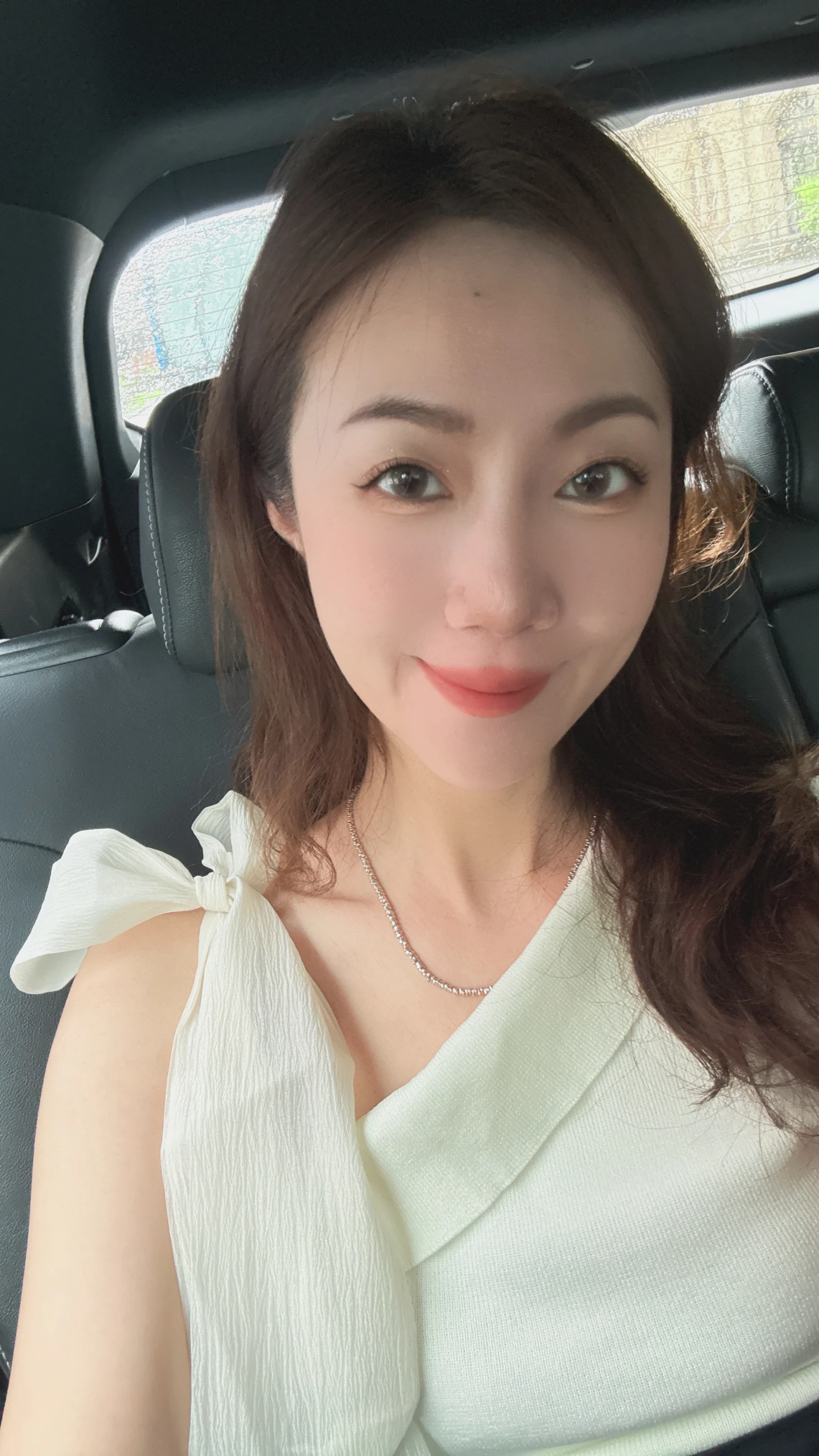 韓國單肩綁帶針織