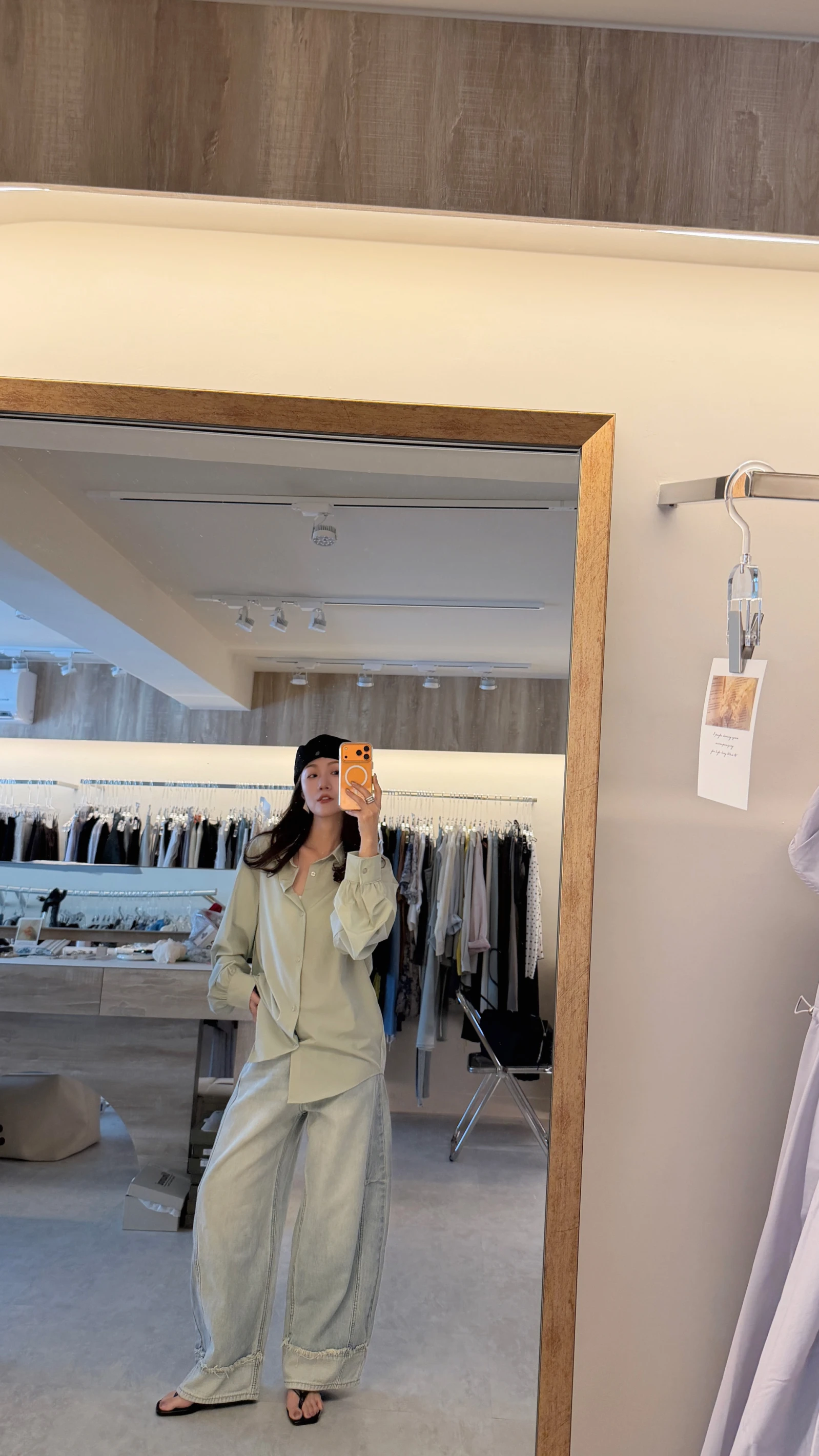 小隻女牛仔繭型寬褲