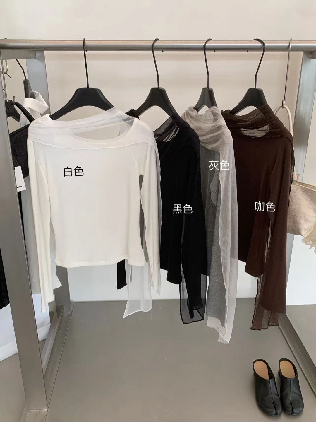 絲巾氣質上衣