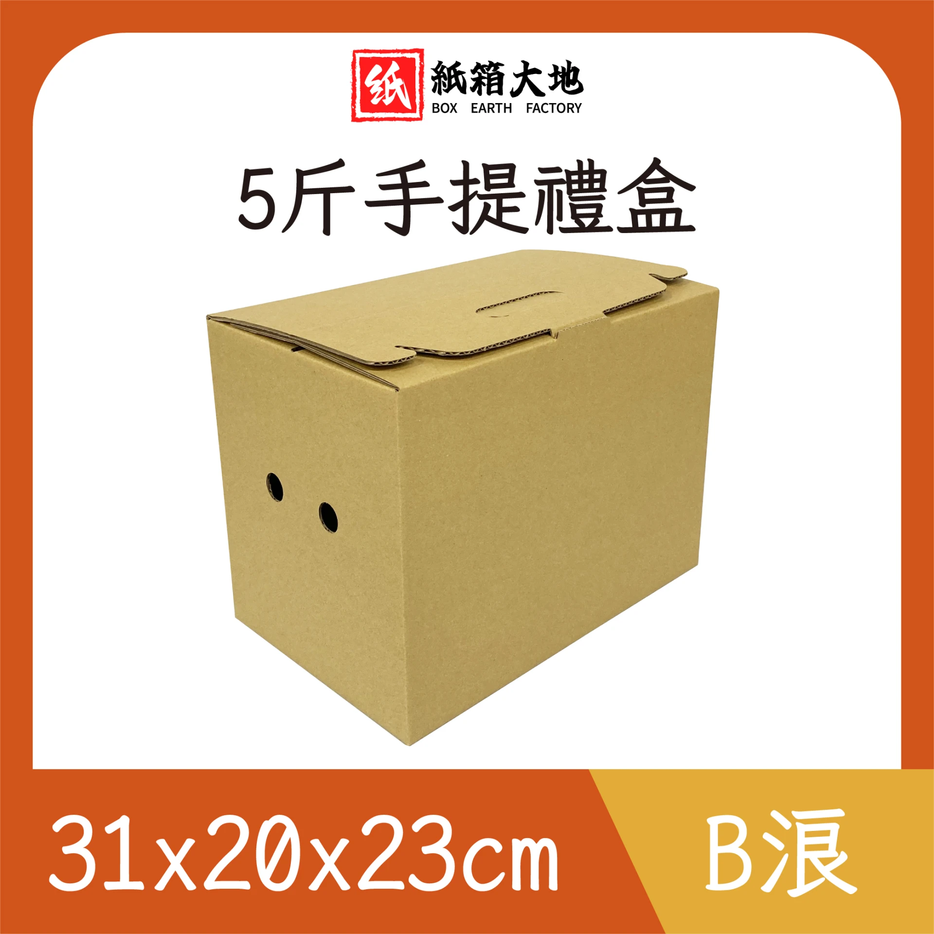 五斤水果手提禮盒
