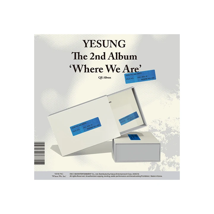 YESUNG - 2nd Album [Where We Are]Dingo 通路Killing voice特典卡