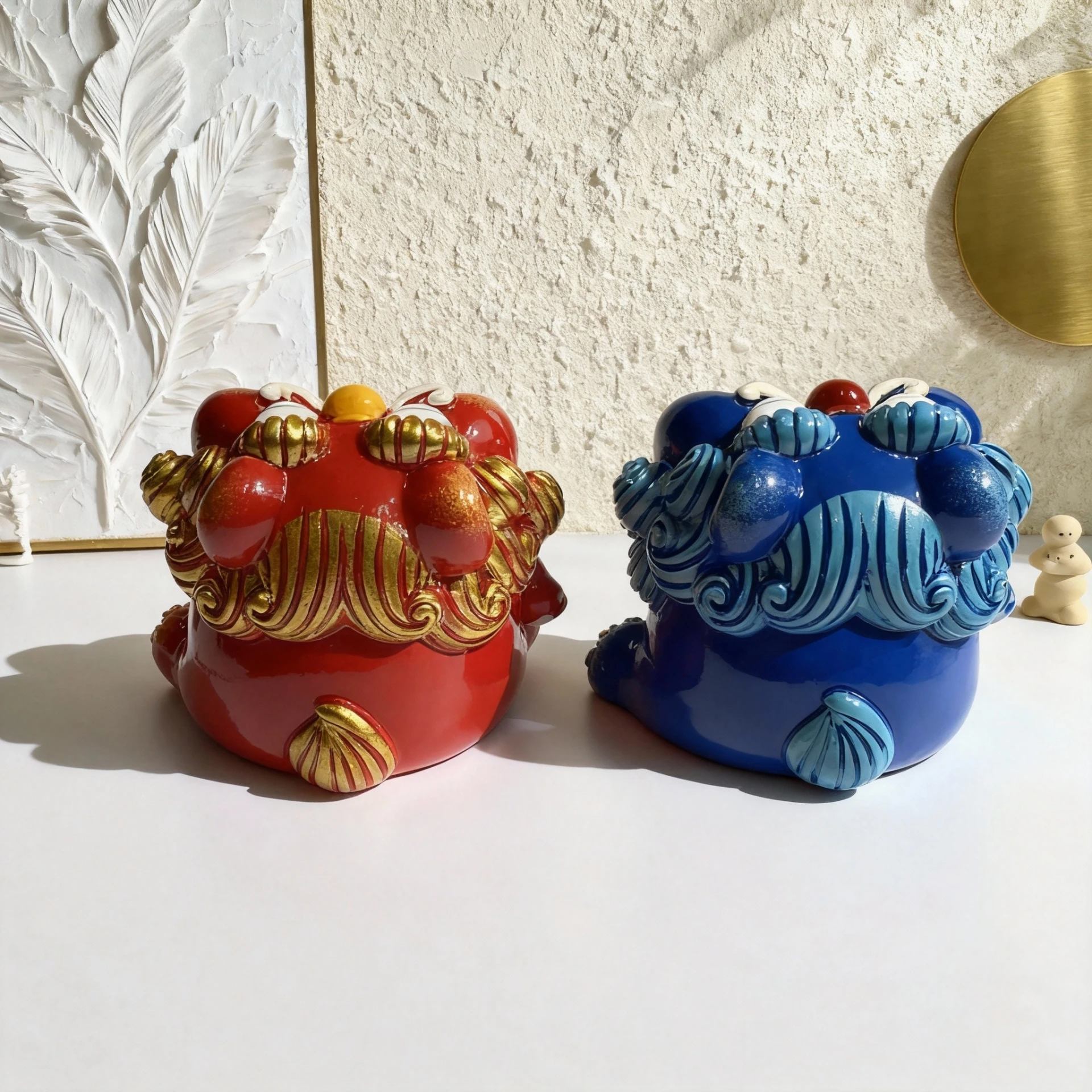 醒獅聚財添旺組｜開運聚財・鎮宅招福擺件｜晶銀財寶天然水晶飾品全系列