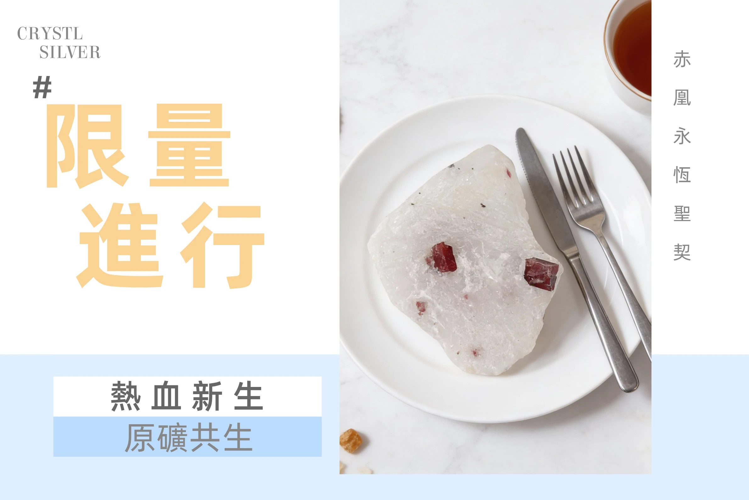 [晶銀財寶] 天然紅尖晶石共生白石英原礦，潔白母岩上點綴鮮豔紅色八面體晶體，對比強烈且極具觀賞價值的收藏級礦物標本。