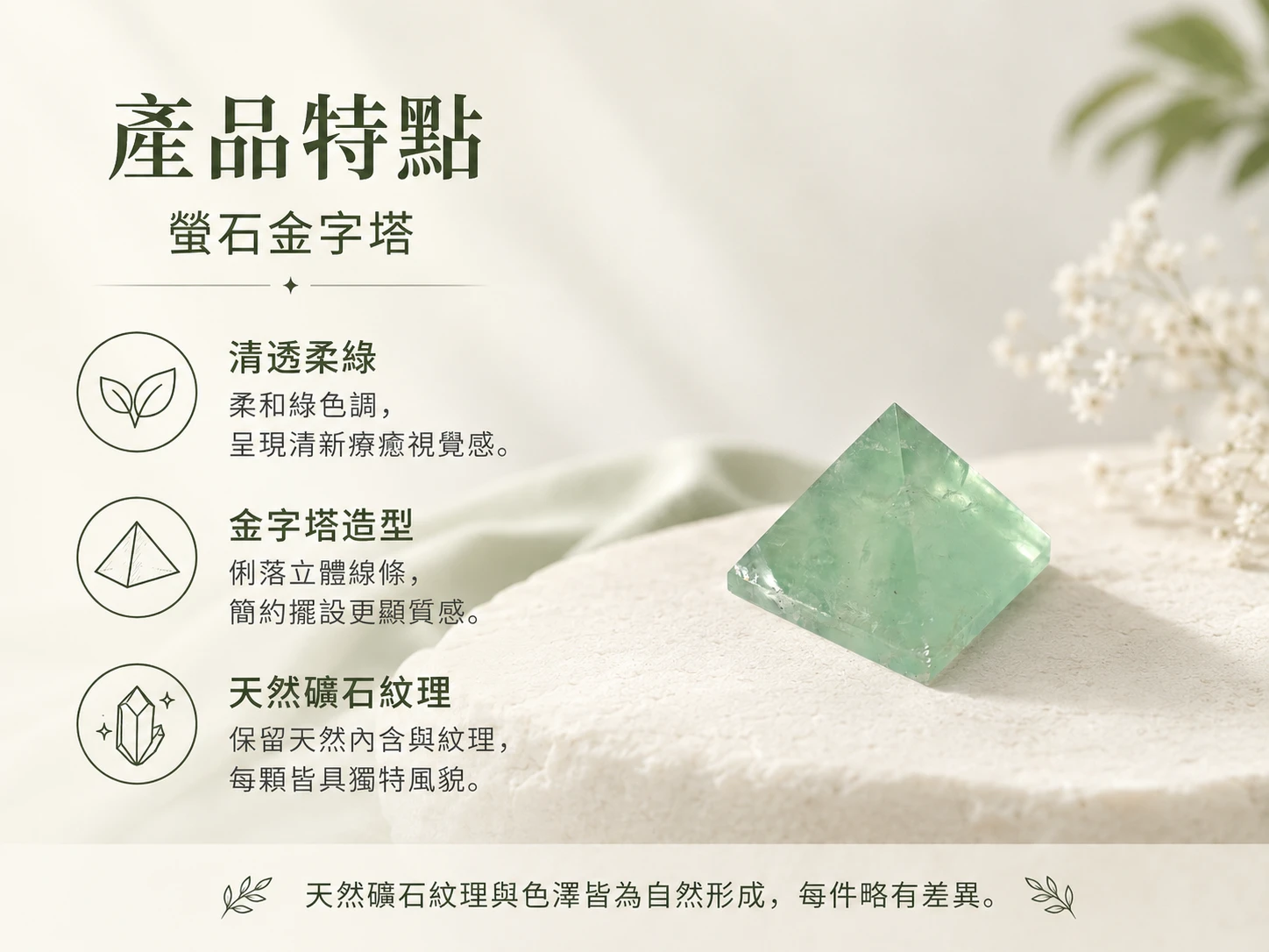 改善注意力不集中與化解腦霧:解決現代人長期面對螢幕導致的數位焦慮、思緒混亂、工作效率低落,以及辦公空間磁場混雜的玄學痛點。