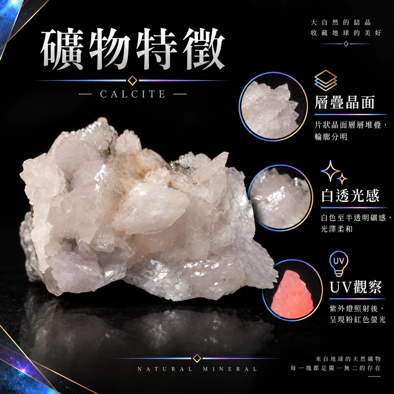 晶岩原境｜天然方解石原礦擺件