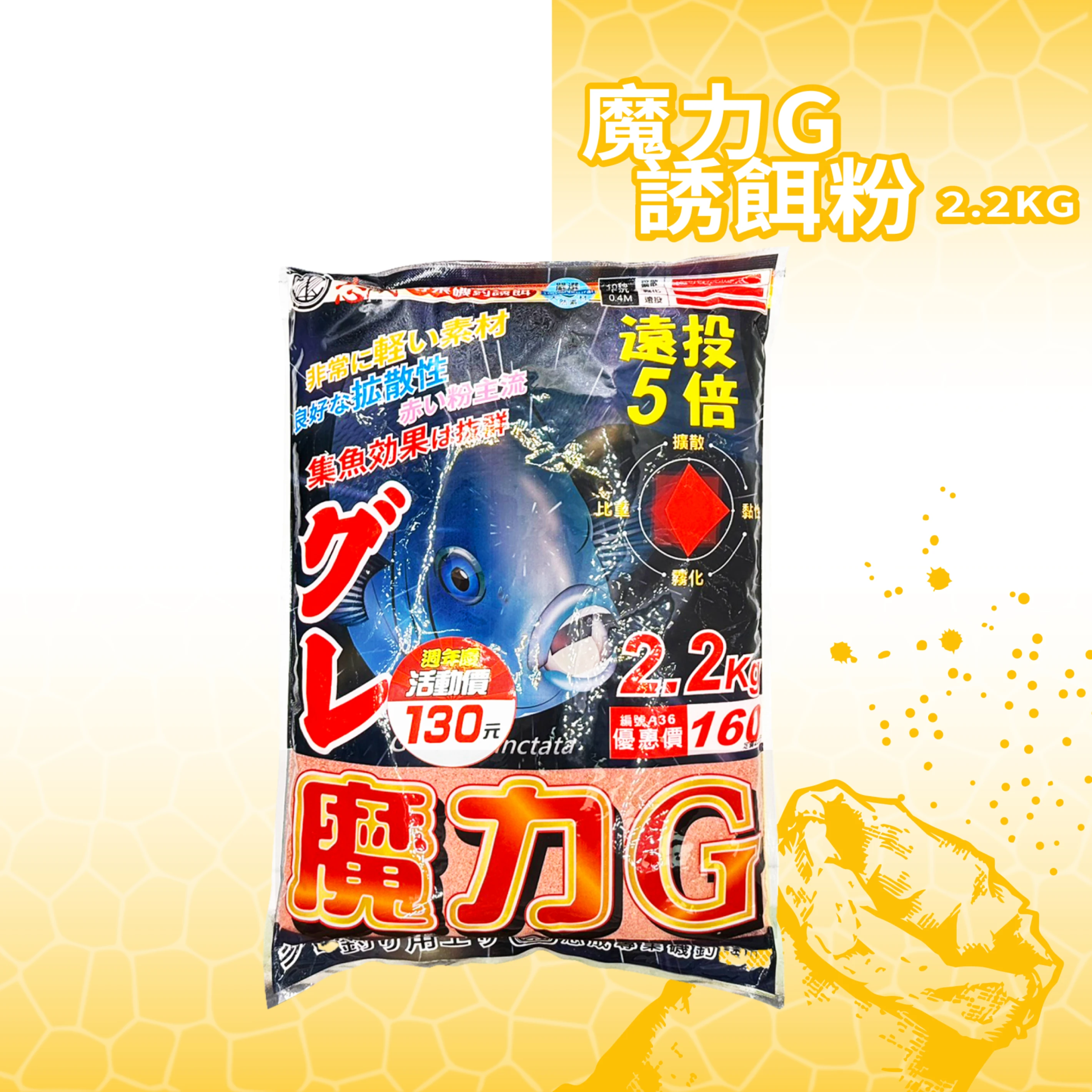 【誘餌粉】魔力G 7包箱