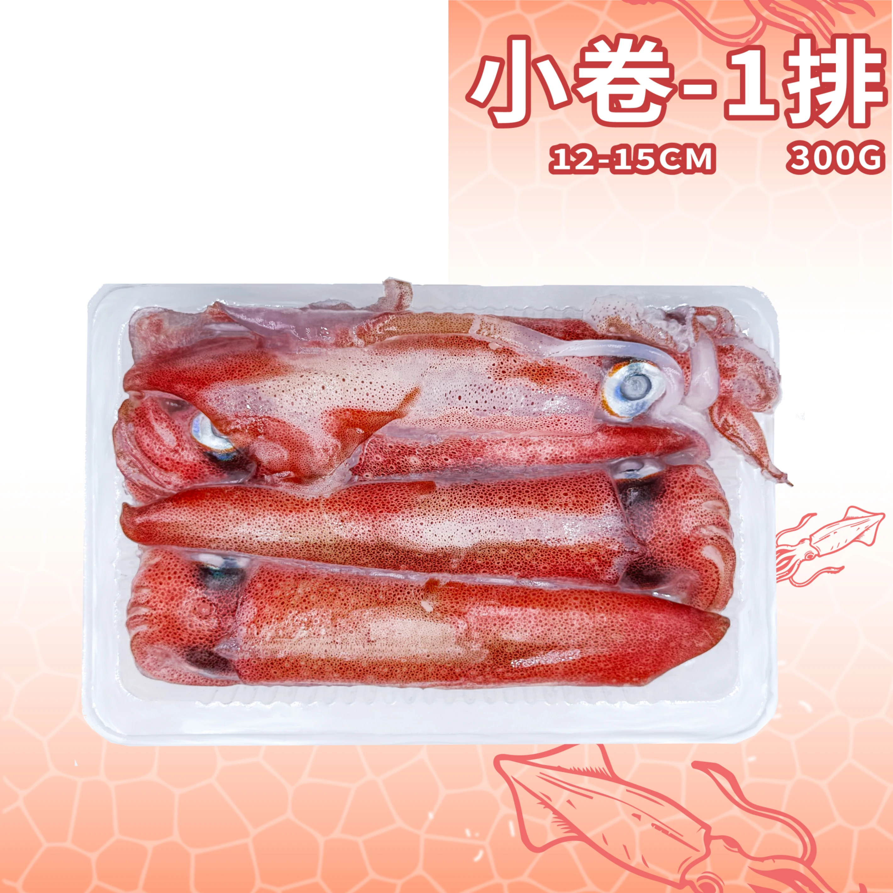 【生牌南極蝦】小卷-1排 300g