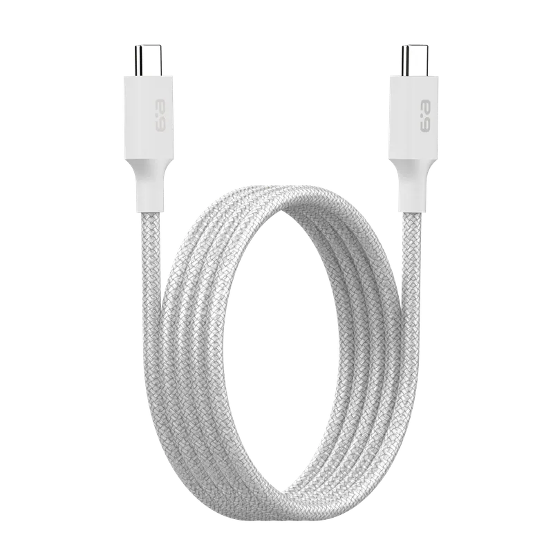 【普格爾】磁吸收納編織線 USB-C to USB-C / 1.2M