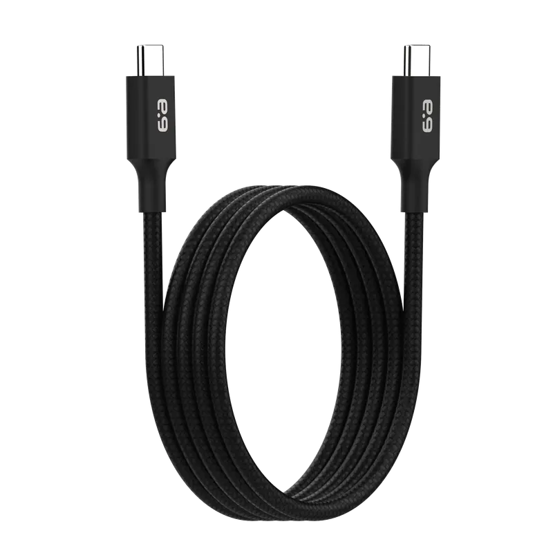 【普格爾】磁吸收納編織線 USB-C to USB-C / 1.2M