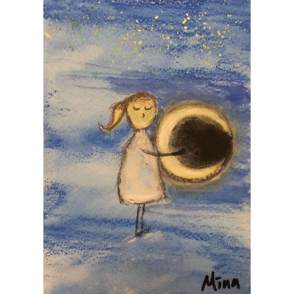 拾遺畫話 無框油畫複製畫 30*20 cm(約A4）