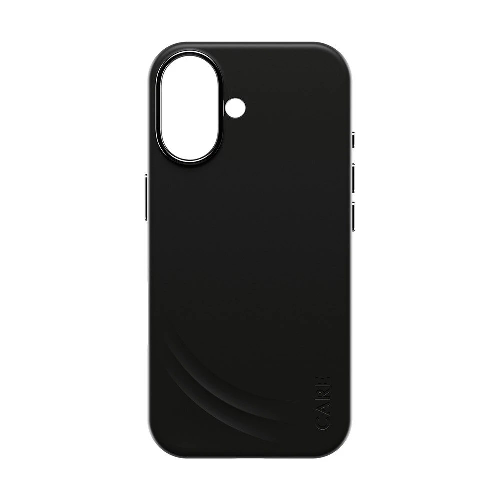PanzerGlass iPhone 17 6.1吋 FLOW 親膚磁吸防摔殼金屬鍵款-黑色